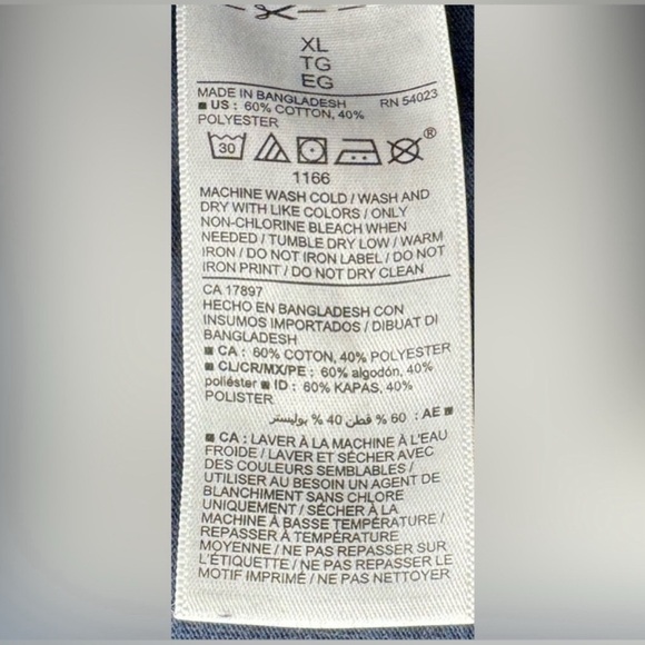 🌼5/$20🌼 Old Navy Soft Washed Crew Neck Arrowhead Shortsleeved Tee - Picture 4 of 4